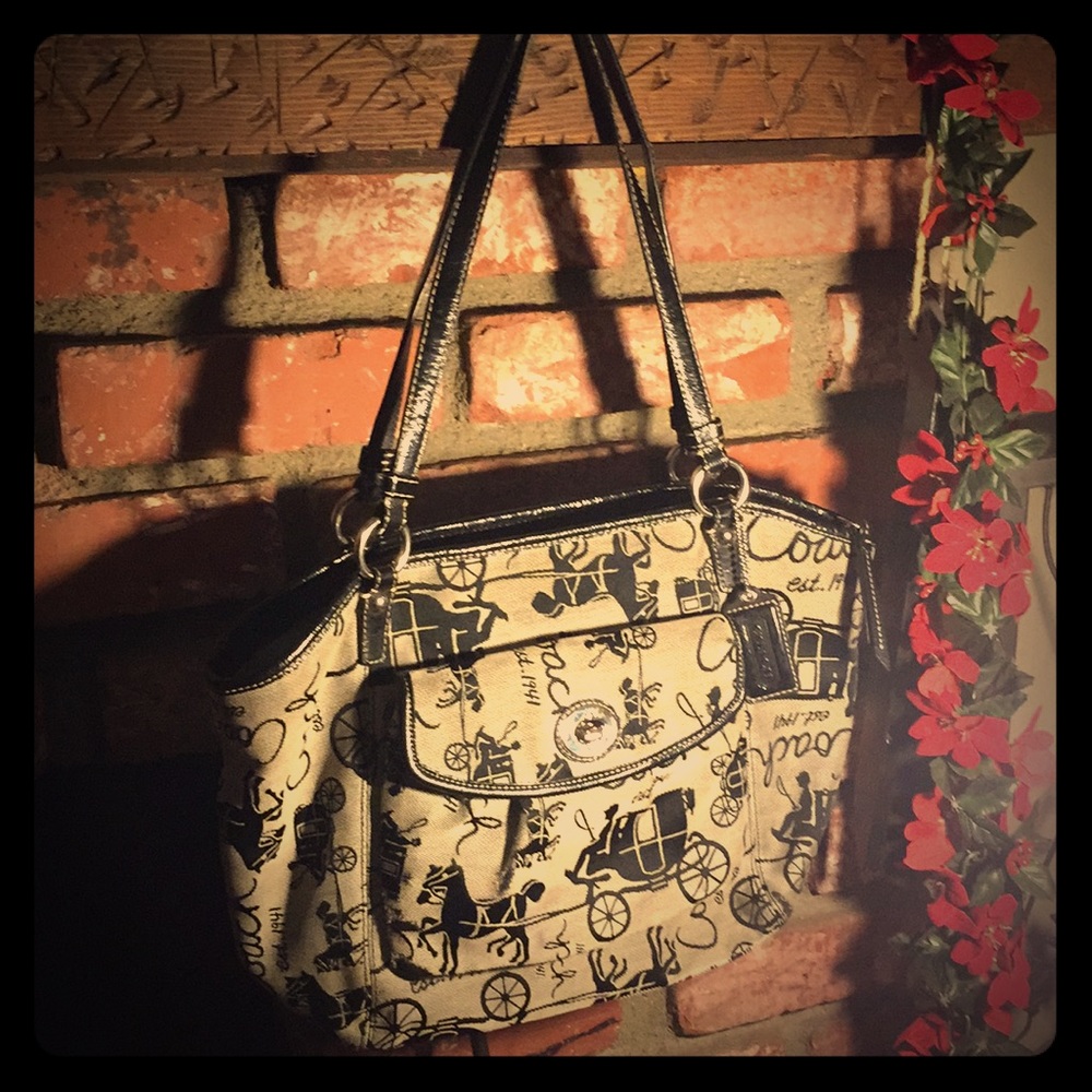 Unique coach purse